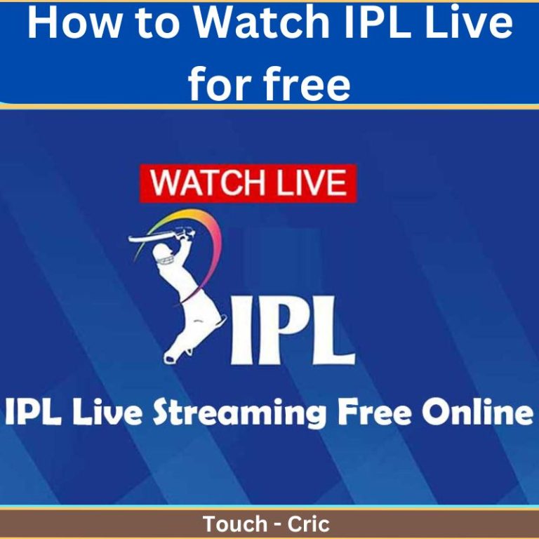 How to Watch IPL Live for free