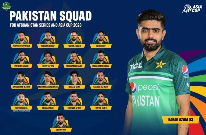 asia cup Pakistan squad 