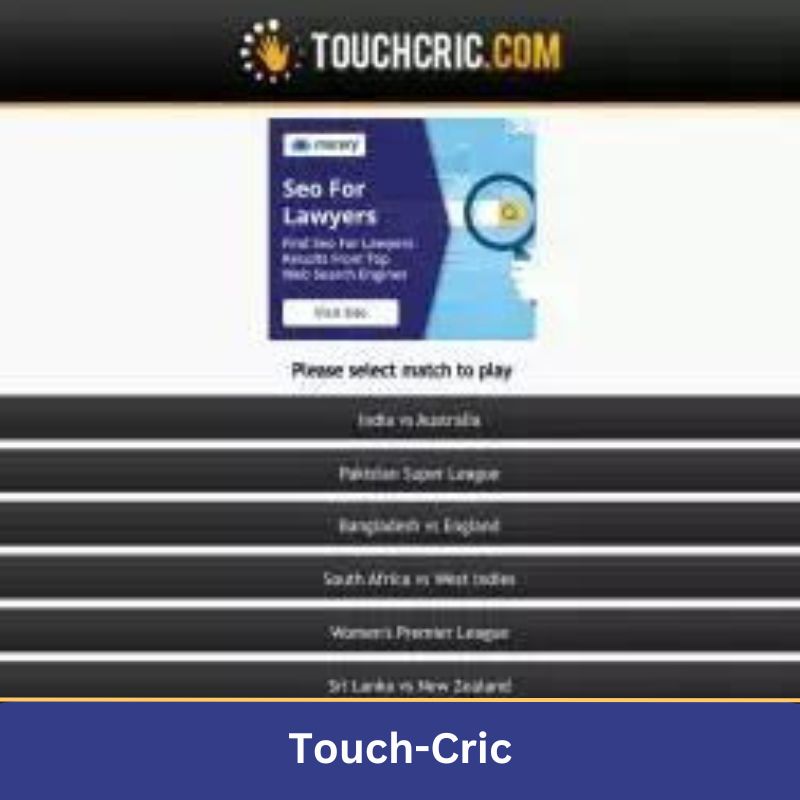 Touchcric Com Alternative