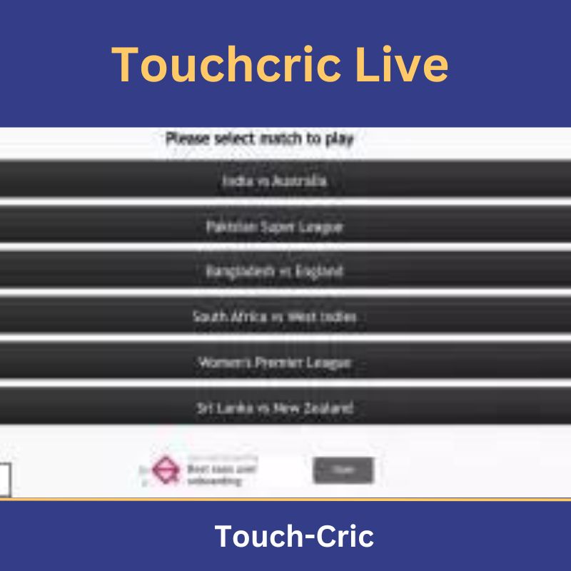 Touchcric Live