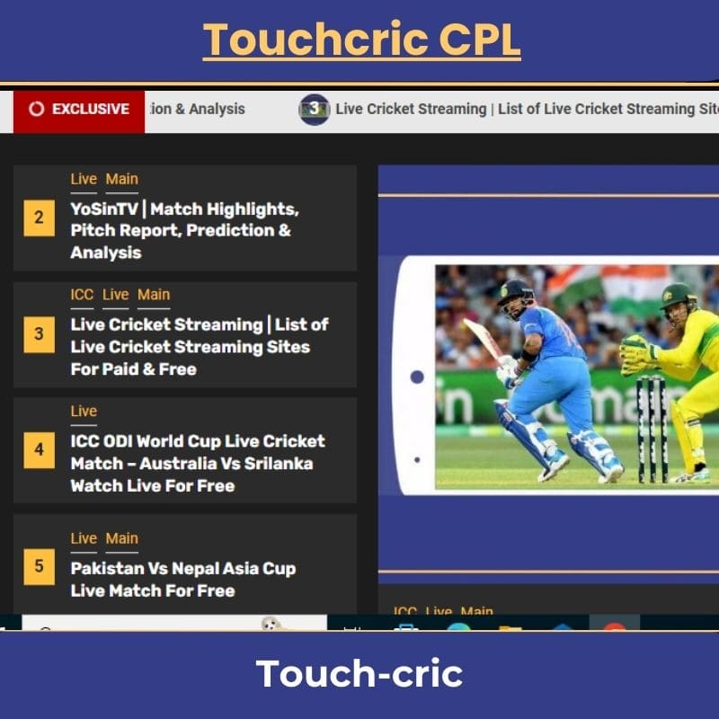 Touchcric CPL